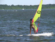 surfen lernen in Blossin am Wolziger See